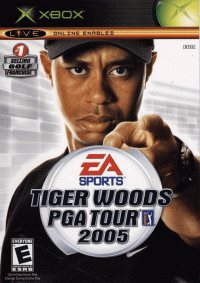 Tiger Woods 2005 Xbox  box art